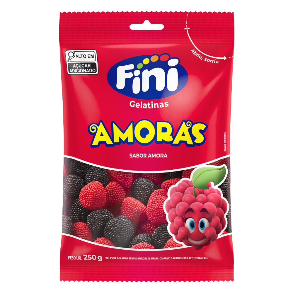 Bala Gelatina Amoras 250g