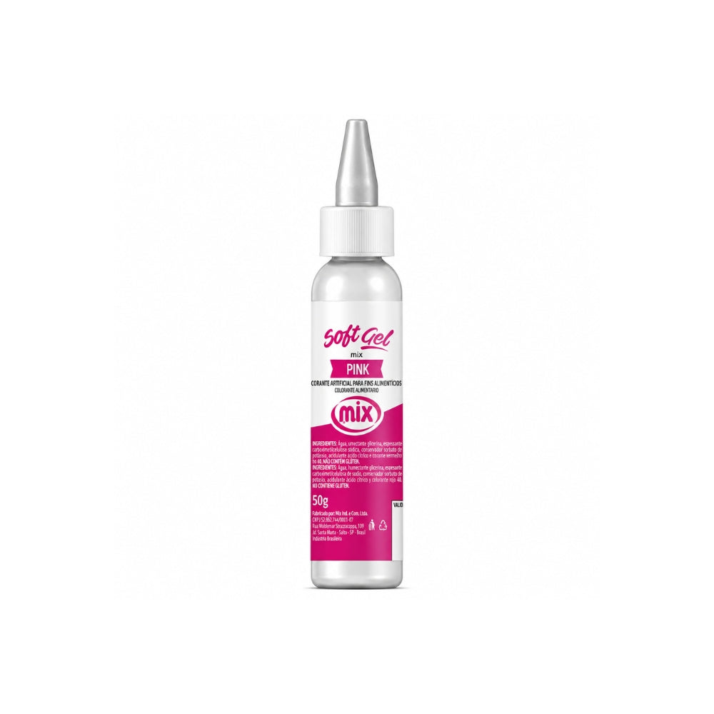 Corante Softgel 60g Pink