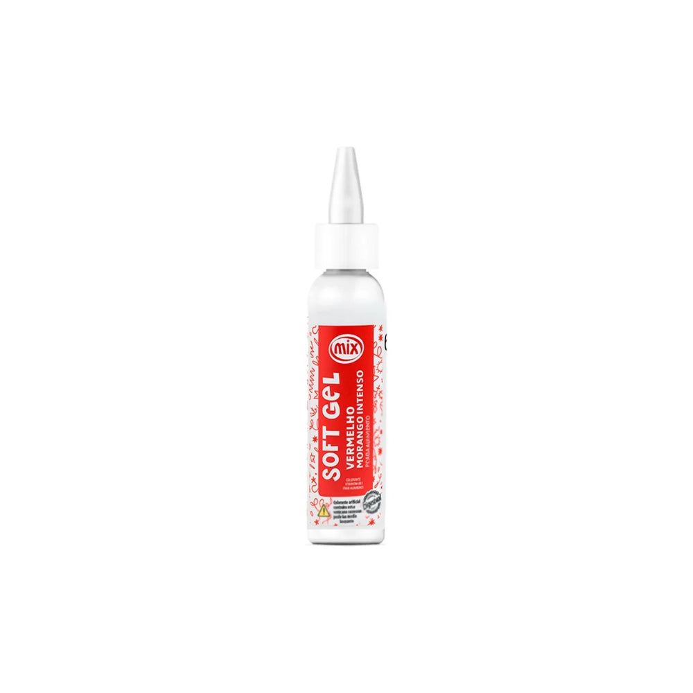 Corante Softgel 60g Vermelho Morango