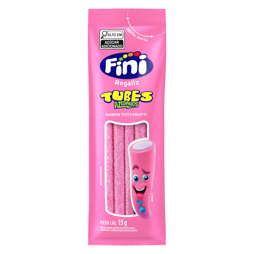 Fini Tubes Tutti Frutti C/12 de 15g