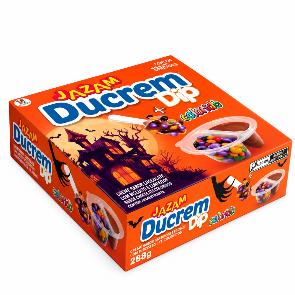 Ducrem Dip Granulado Halloween C/18 de 16g