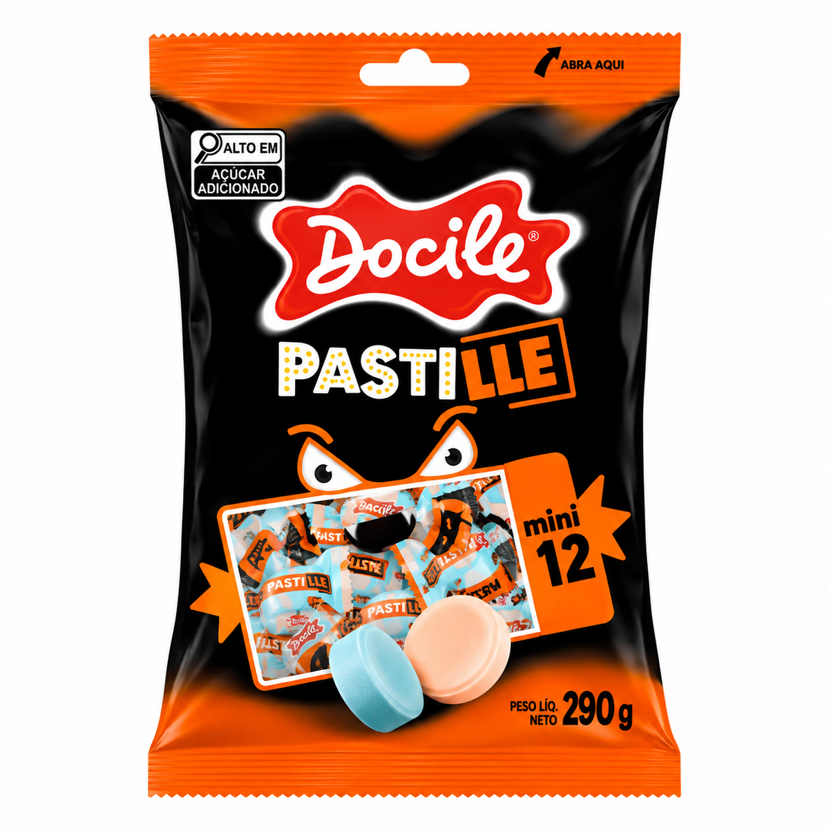 Pastilha Pastille Mini Halloween 290g