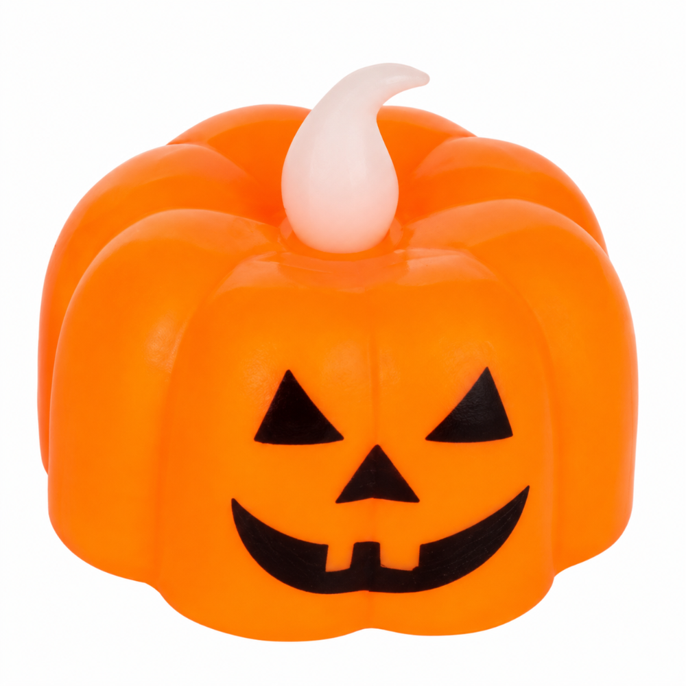 Enfeite Vela LED Abóbora - Halloween