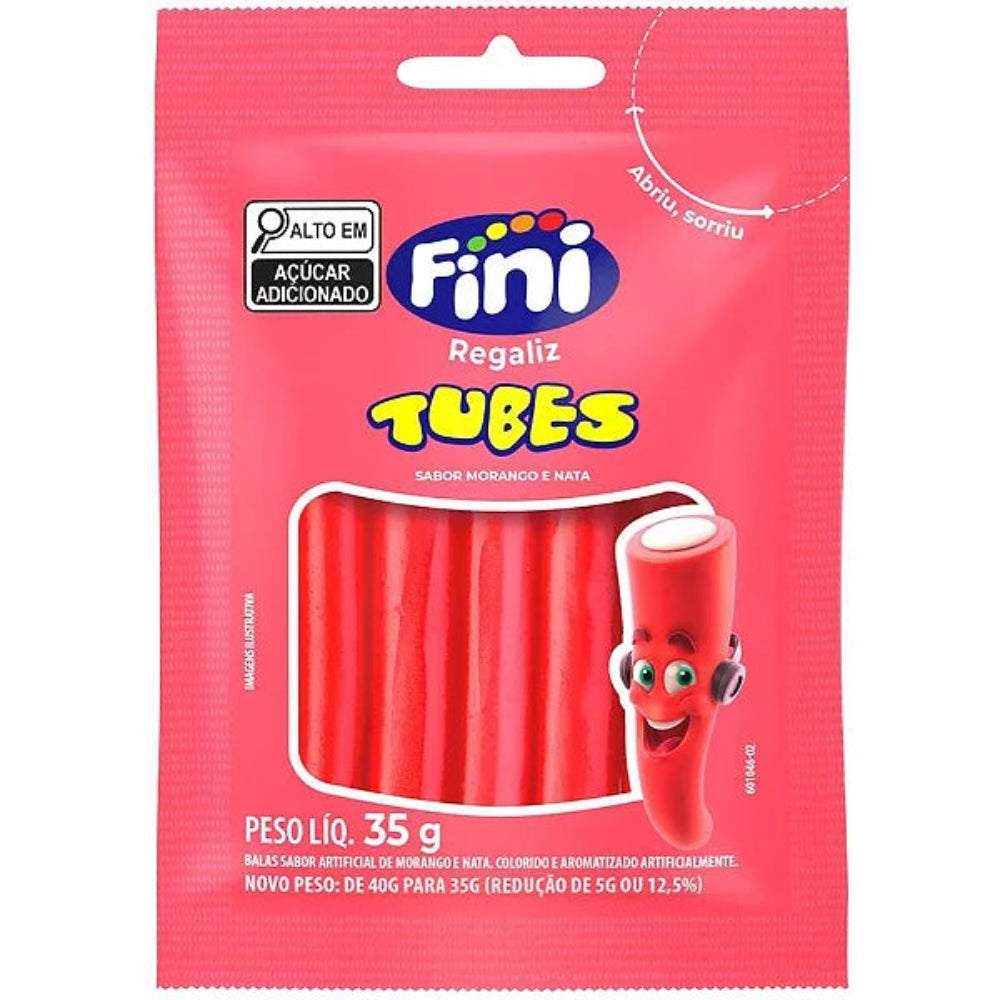 Fini Tubes Morango C/10 de 35g