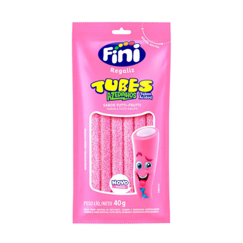 Fini Tubes Tutti Frutti Citrico C/10 de 40g