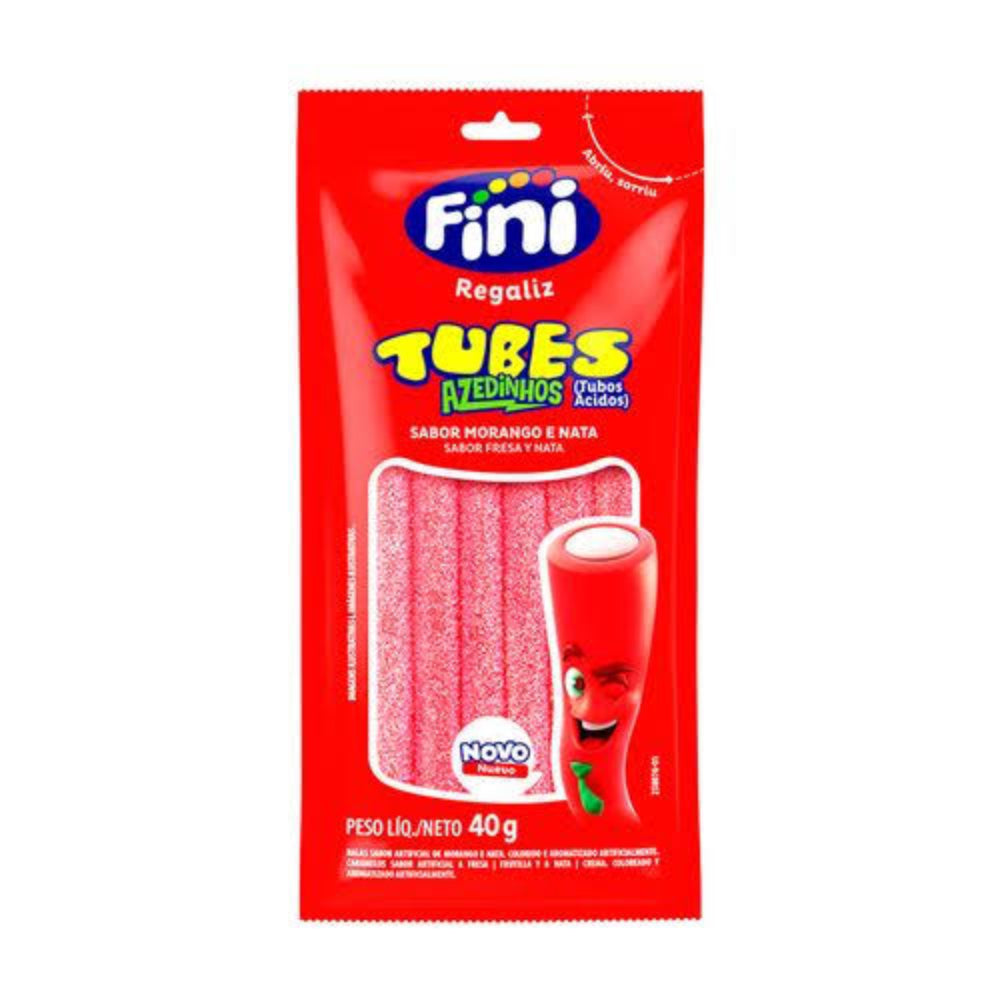 Fini Tubes C/10 de 40g Morango Citrico