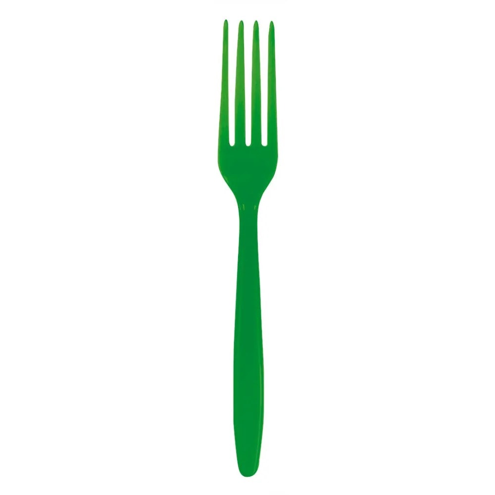 Garfo Linha Forte Verde Neon C/20 Bello
