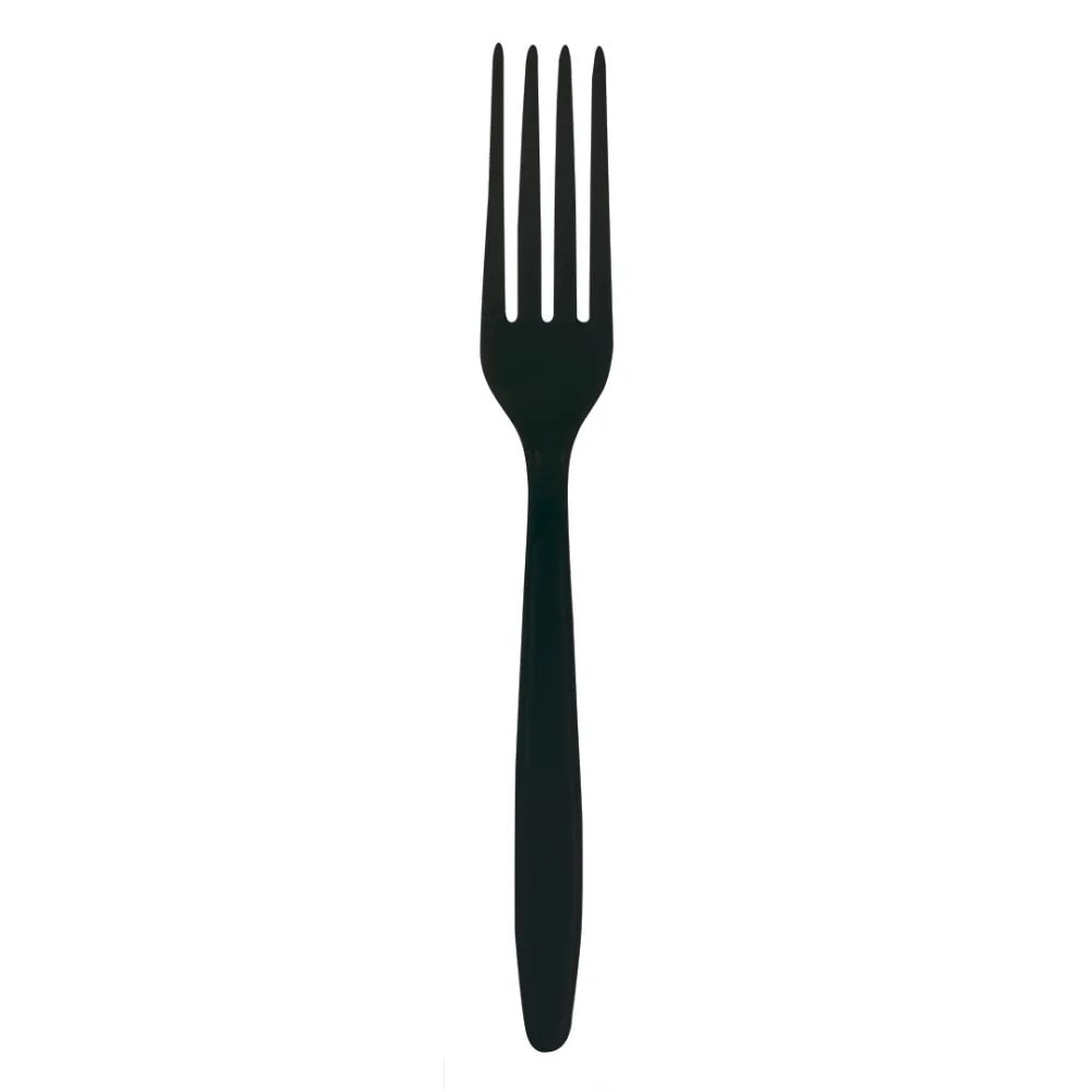 Garfo Linha Forte Preto C/20