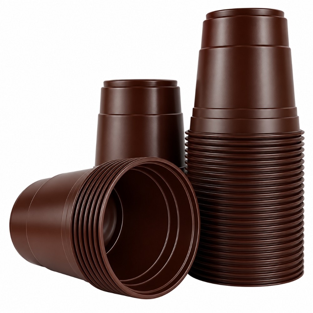 Copo 180Ml Marrom C/40 Bello