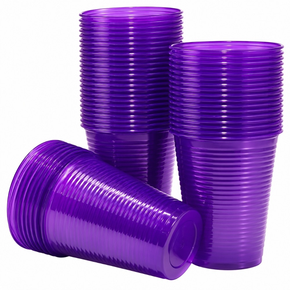 Copo 180Ml Roxo Neon C/40 Bello