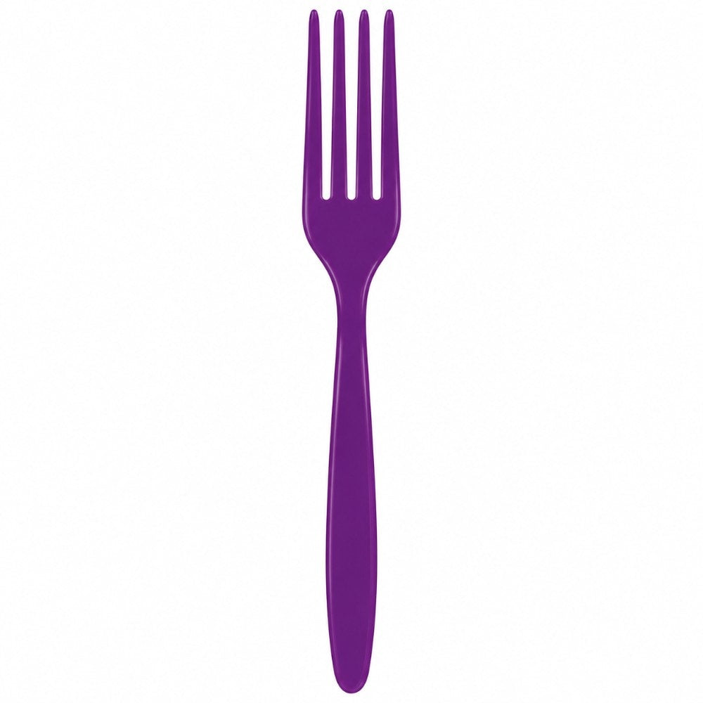 Garfo Linha Forte Roxo Perola C/20 Bello