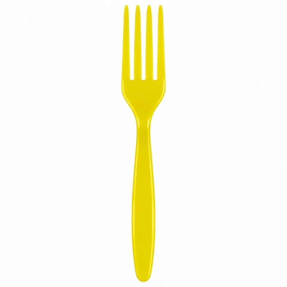 Garfo Linha Forte Amarelo C/20 Bello