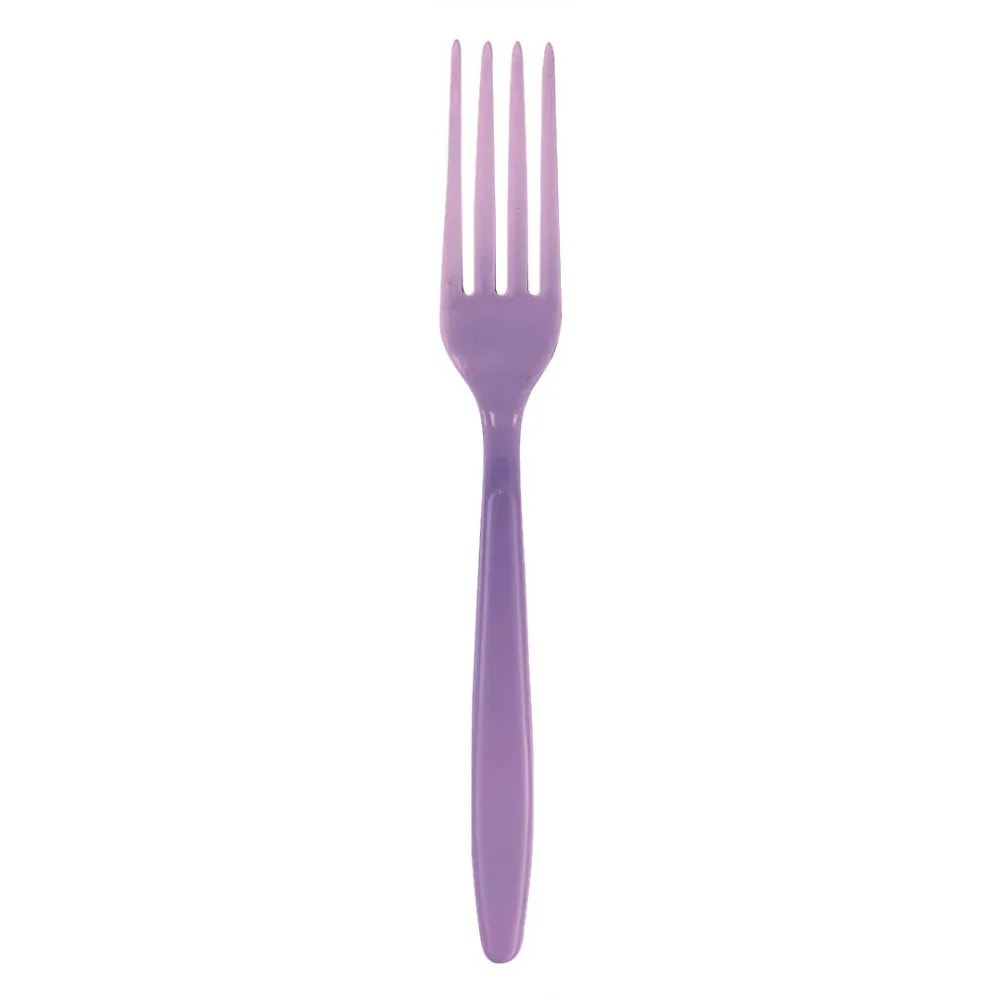 Garfo Linha Forte Roxo Neon C/20 Bello