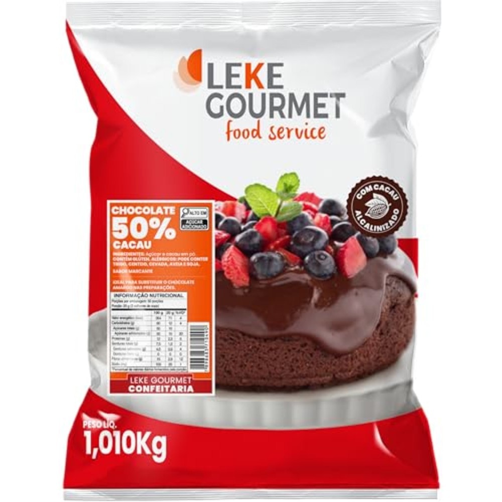 Chocolate em Po 50% Leke 1,010G