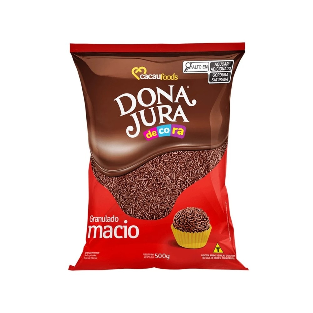 Granulado Macio Chocolate 500G