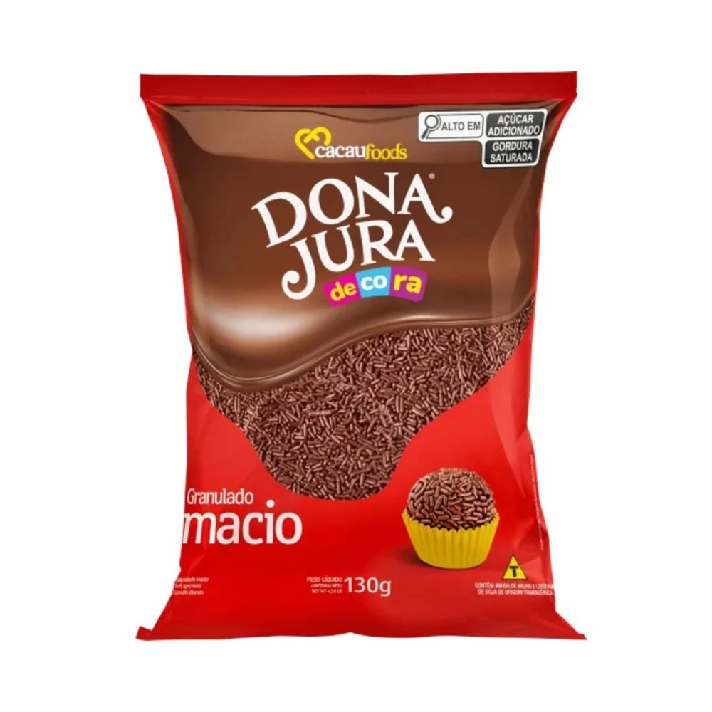 Granulado Macio Chocolate 130G