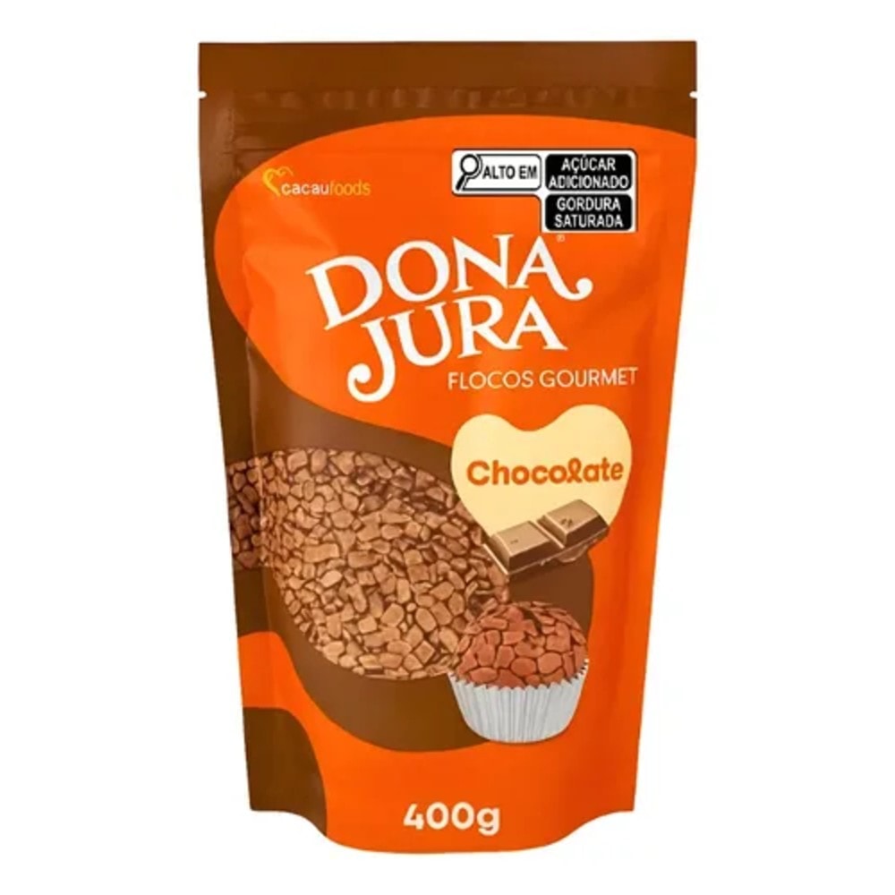 Flocos Gourmet Chocolate Leite 400G