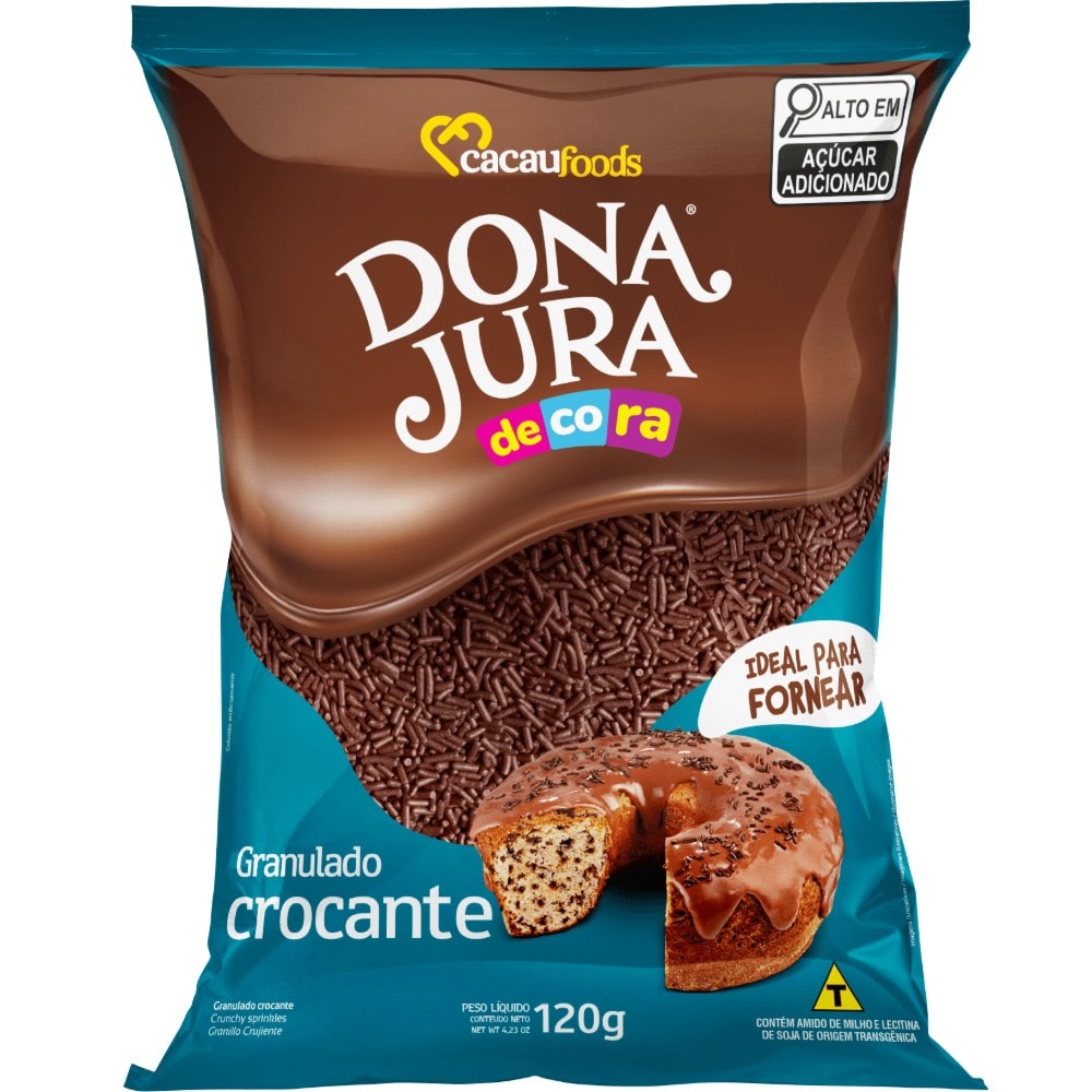 Granulado Crocante Chocolate 120G
