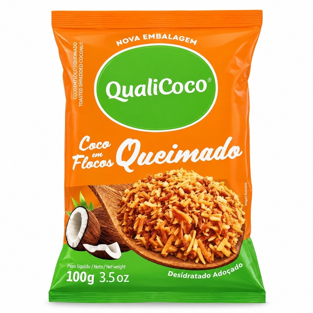 Coco Queimado Golden 100Gr