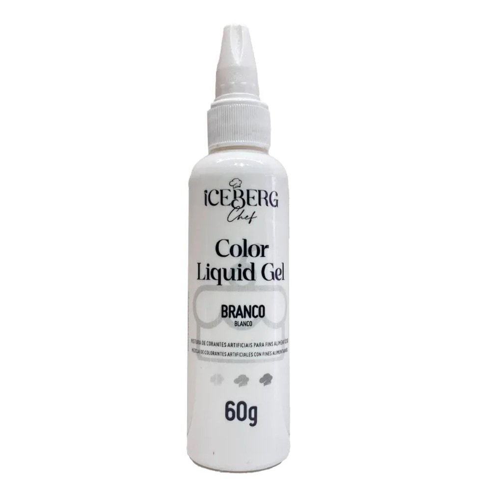 Corante Liquigel 60Gr Branco