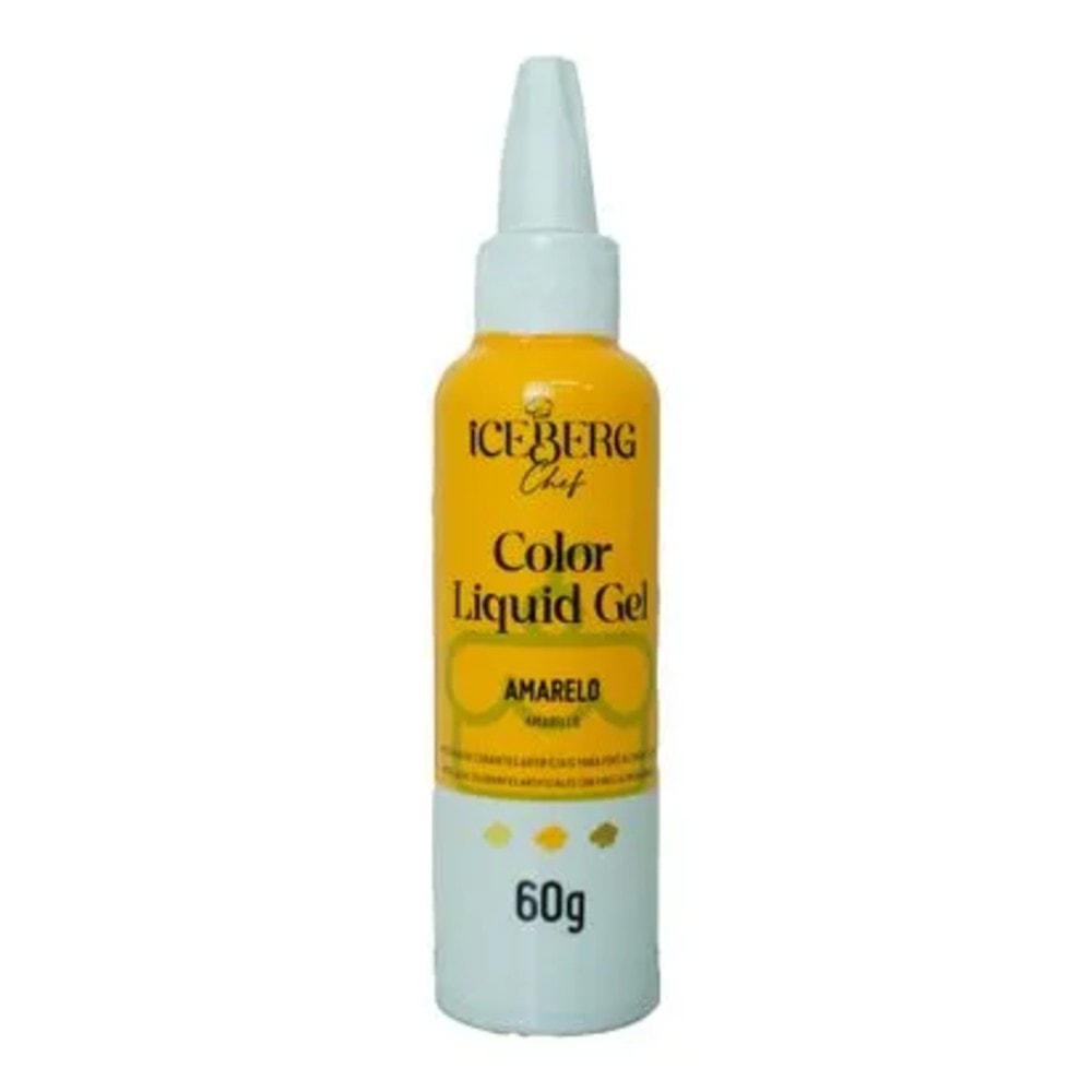 Corante Liquigel 60Gr Amarelo