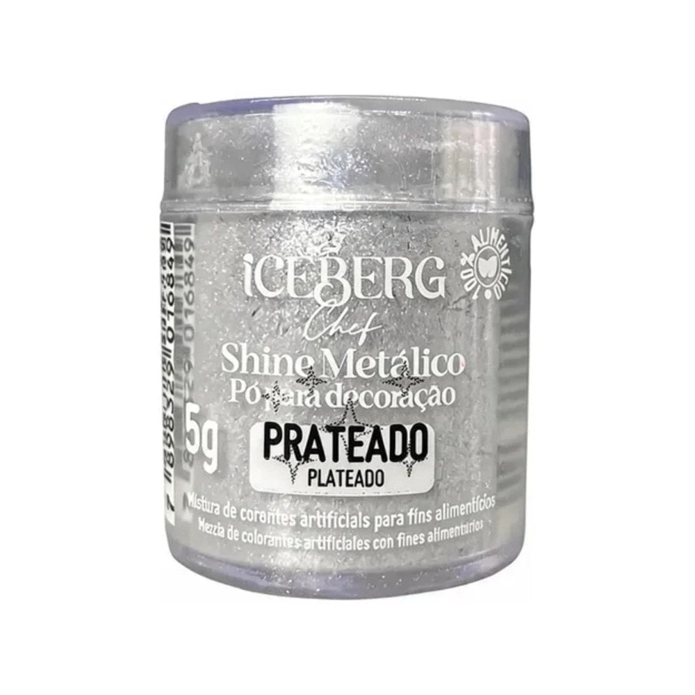 Corante Po Metalico 5G Prateado