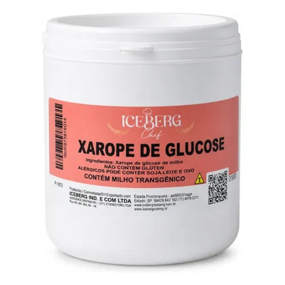 Xarope Glucose 500G Iceberg