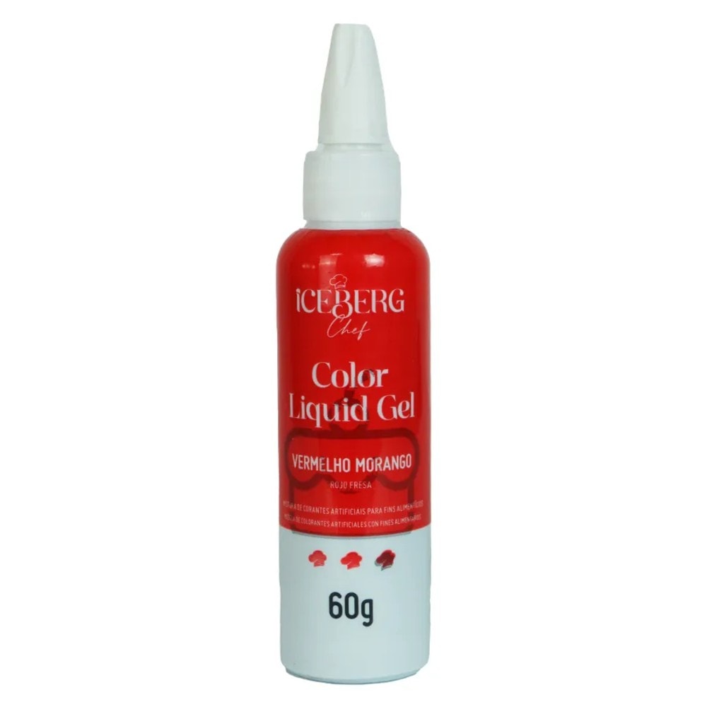 Corante Liquigel 60Gr Vermelho