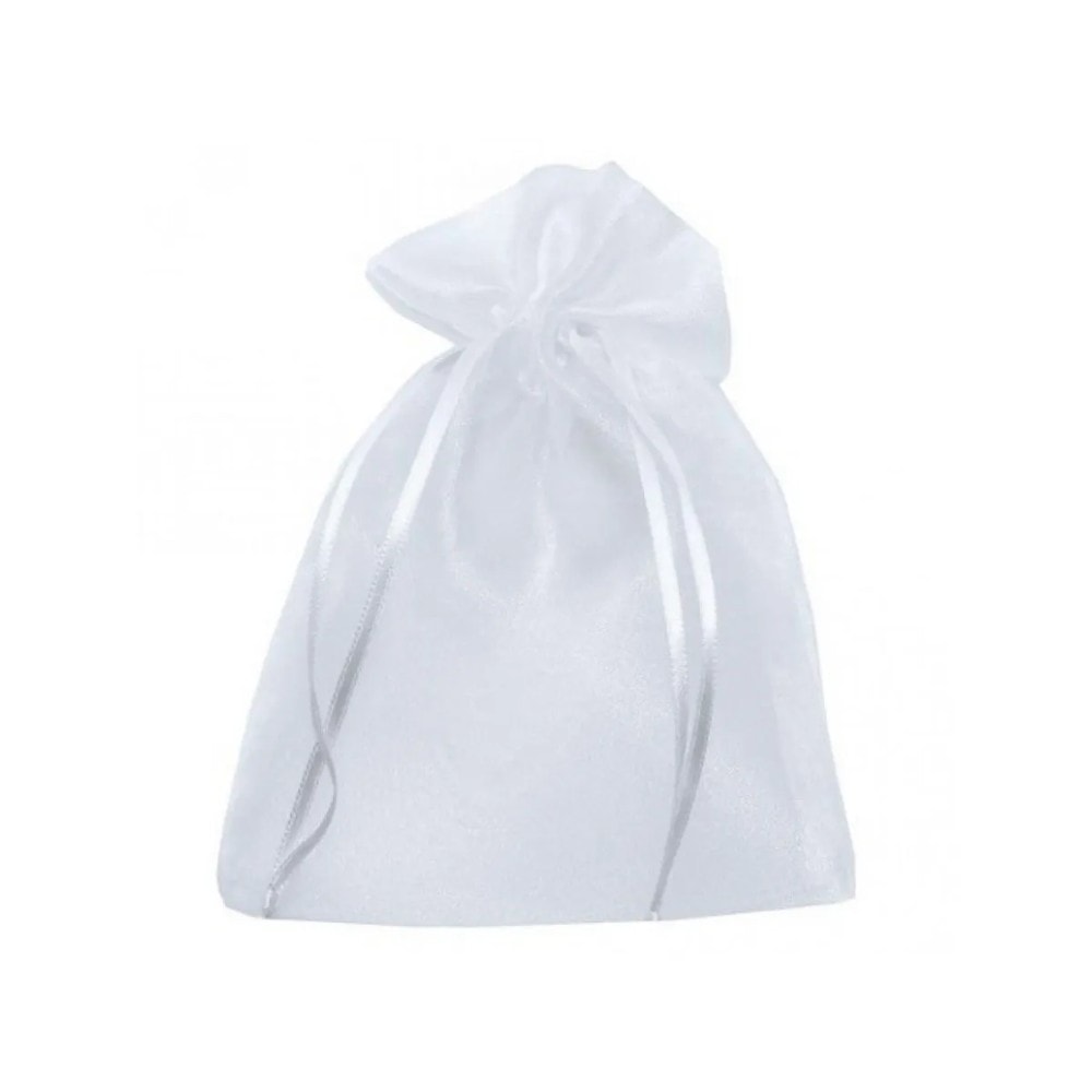 Saquinho Organza 15X20Cm Branco C/12
