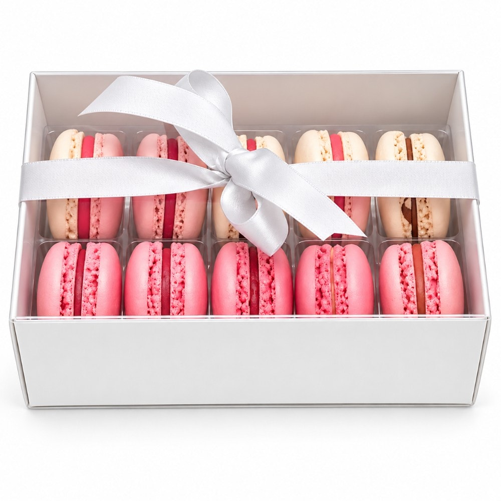 Lembrancinha Macaron Gran C/10 Branco