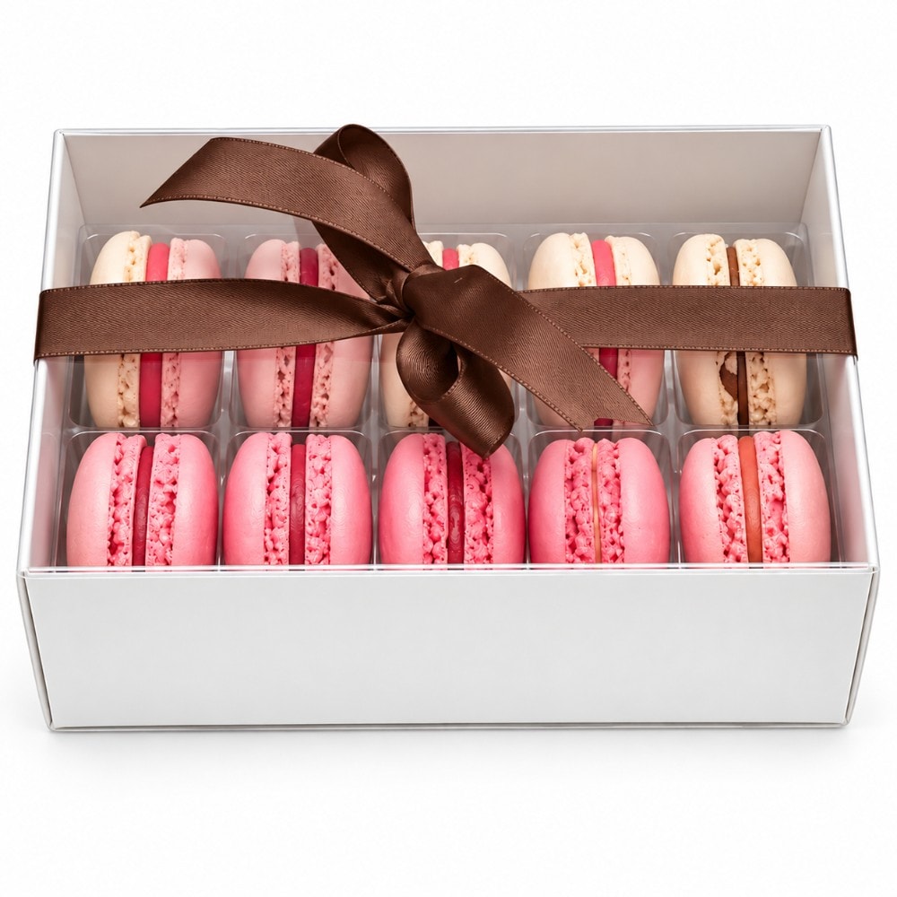 Lembrancinha Macaron C/10 Marrom