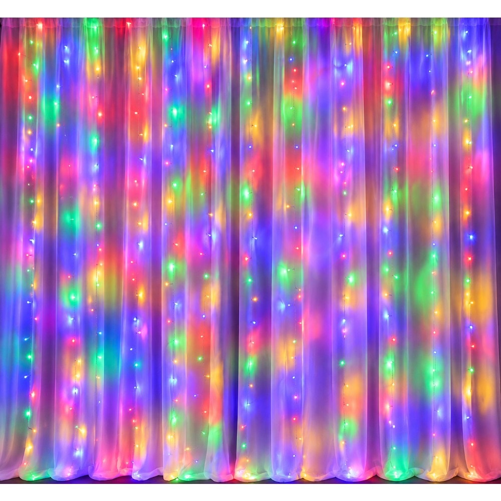 Cortina Led 3X2,5Mt Colorido