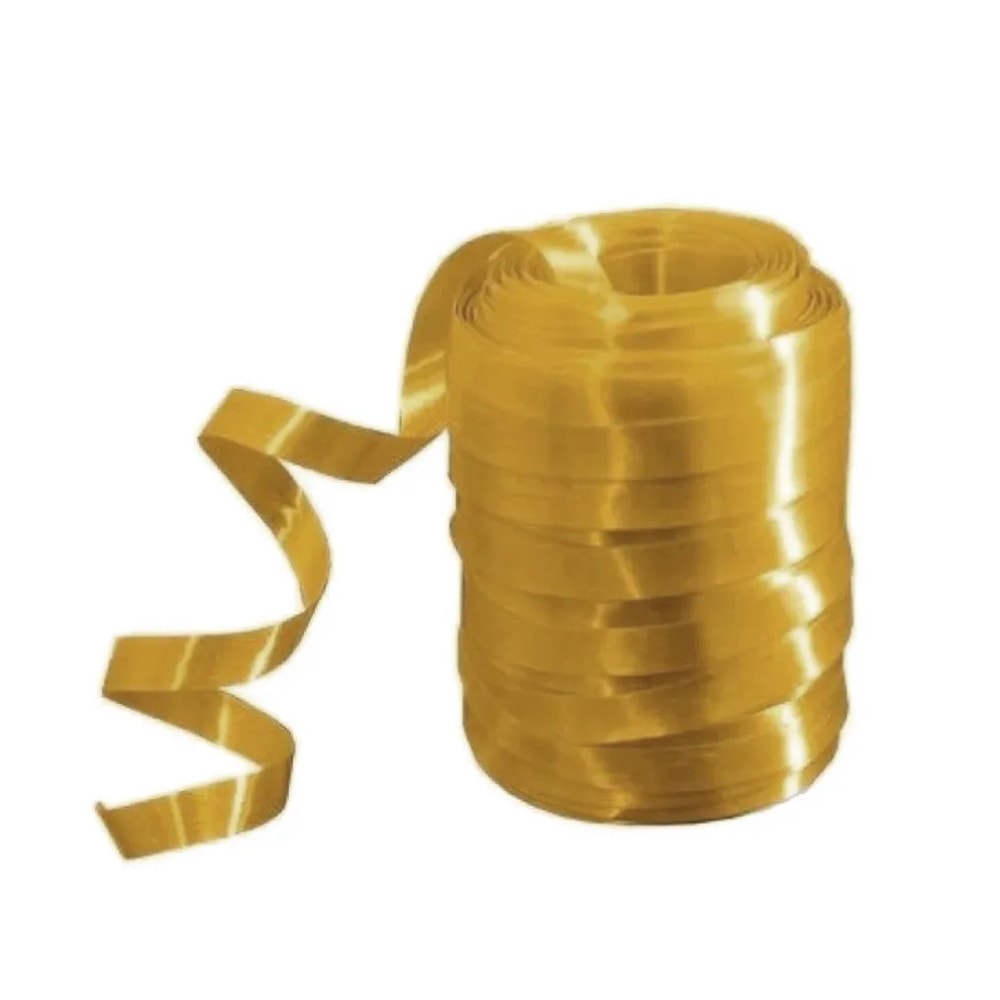 Fitilho Liso 50M Ouro