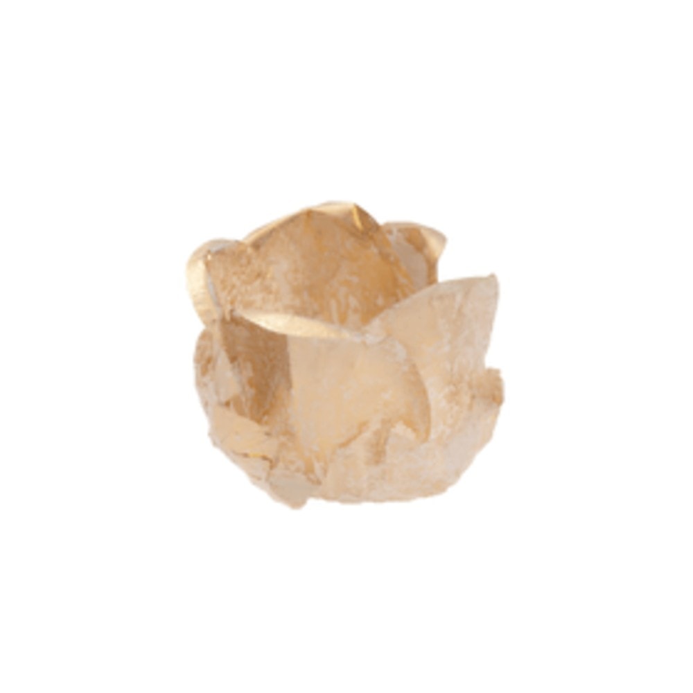 Forminha Botao Rosa C/24 Dourado