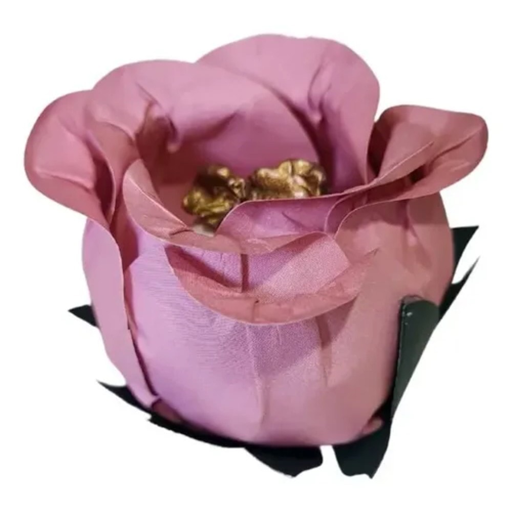 Forminha Botao Rosa C/24 Nude