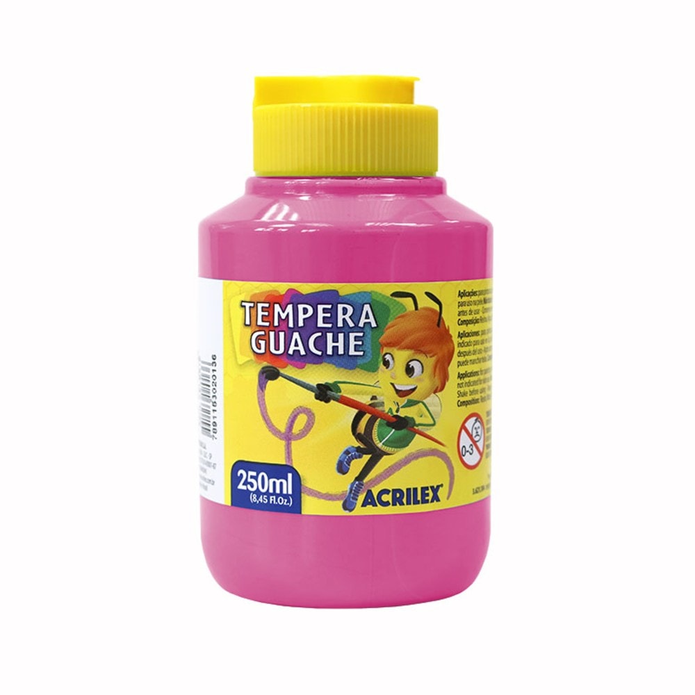 Tinta Guache 250Ml Rosa 537