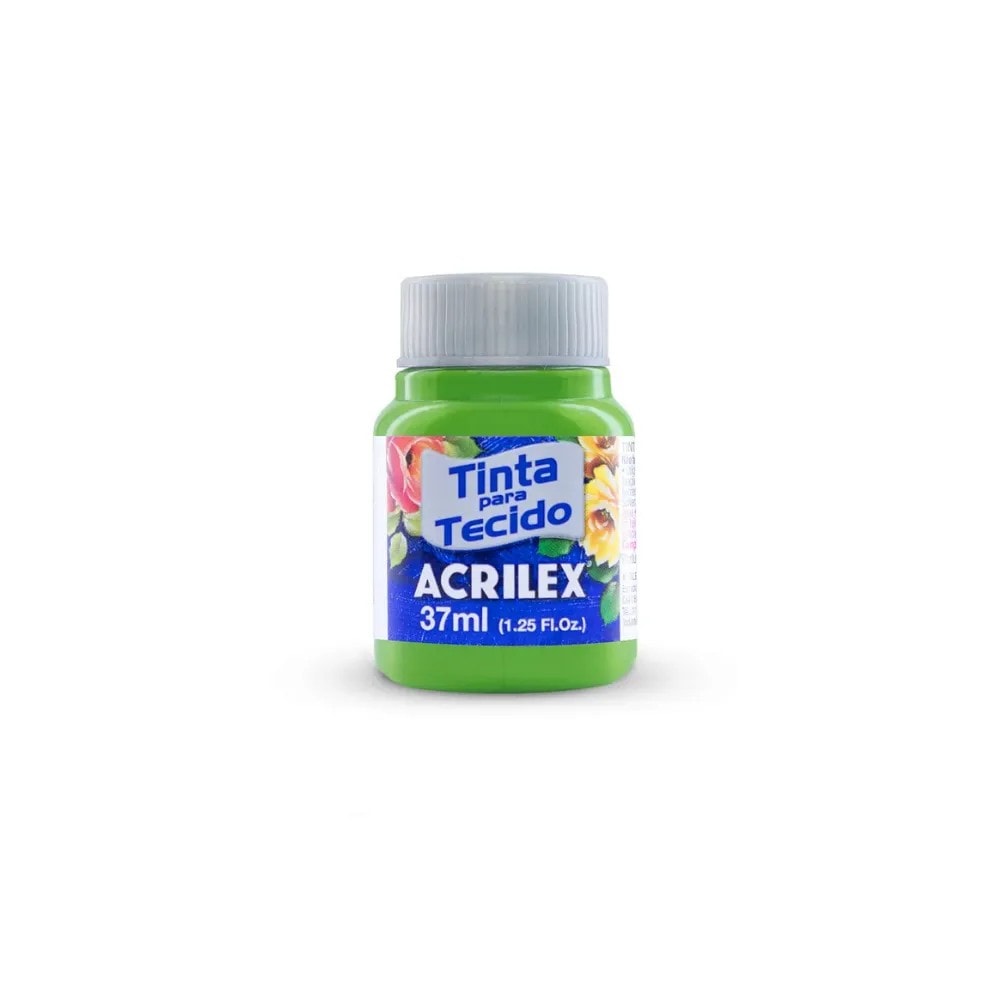 Tinta Tecido 37Ml Verde Folha 510