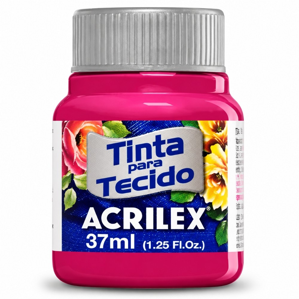 Tinta Tecido 37Ml Rosa Escuro 542