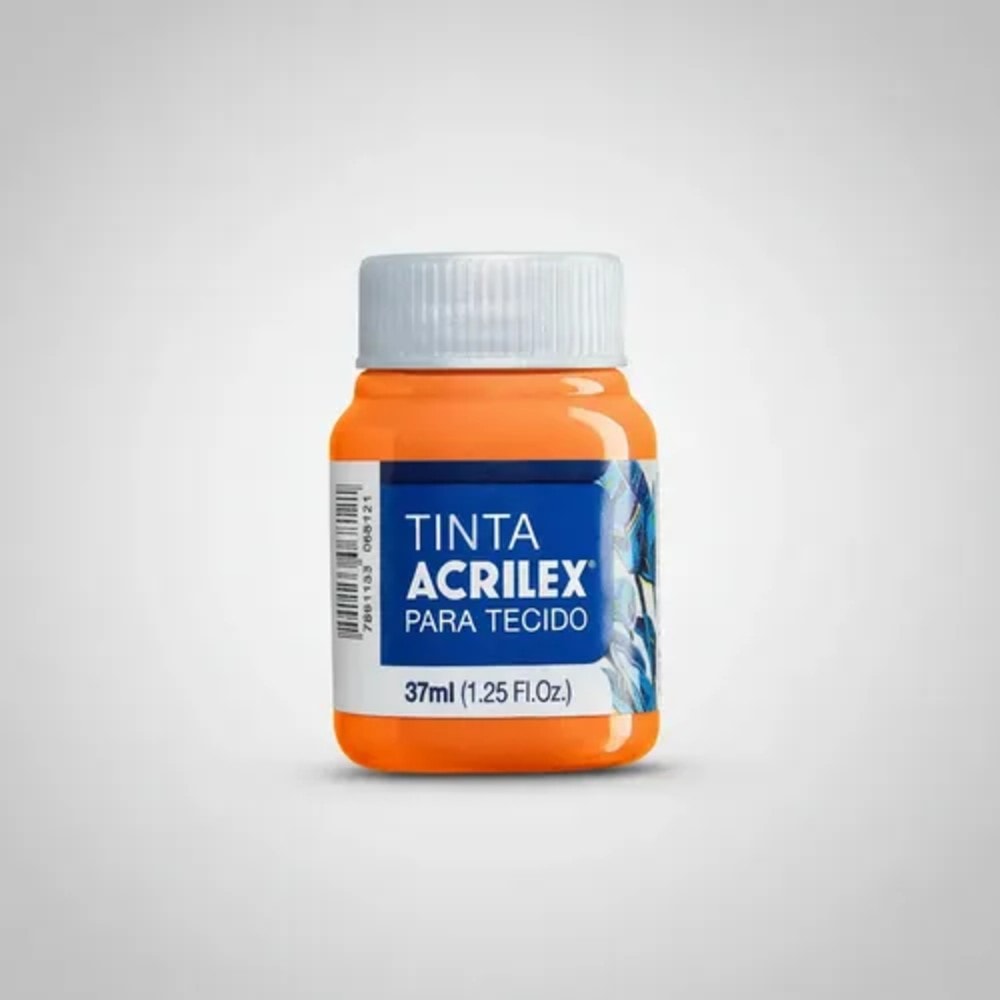 Tinta Tecido 37Ml Laranja 517
