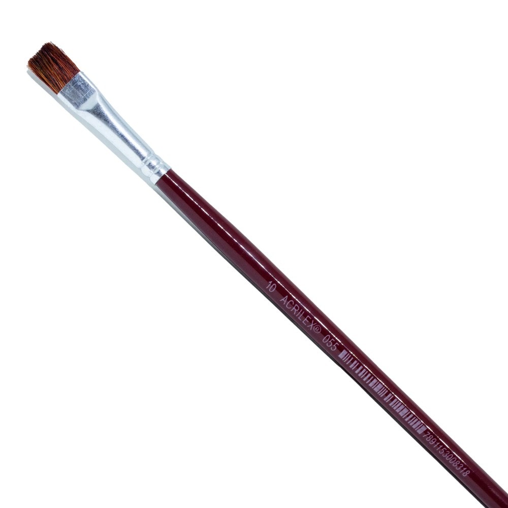 Pincel Longo Vermelho 055 N.18