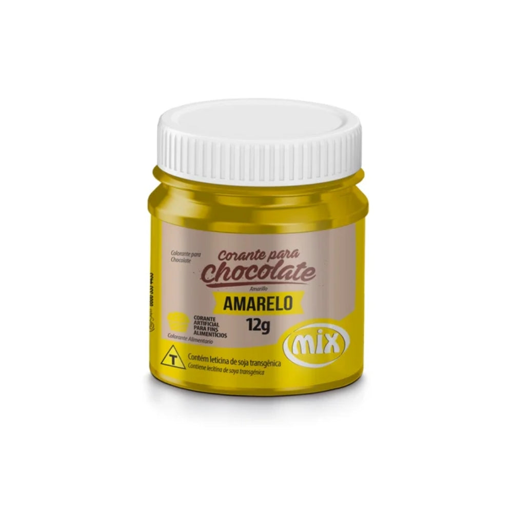 Corante Chocolate 12g Amarelo