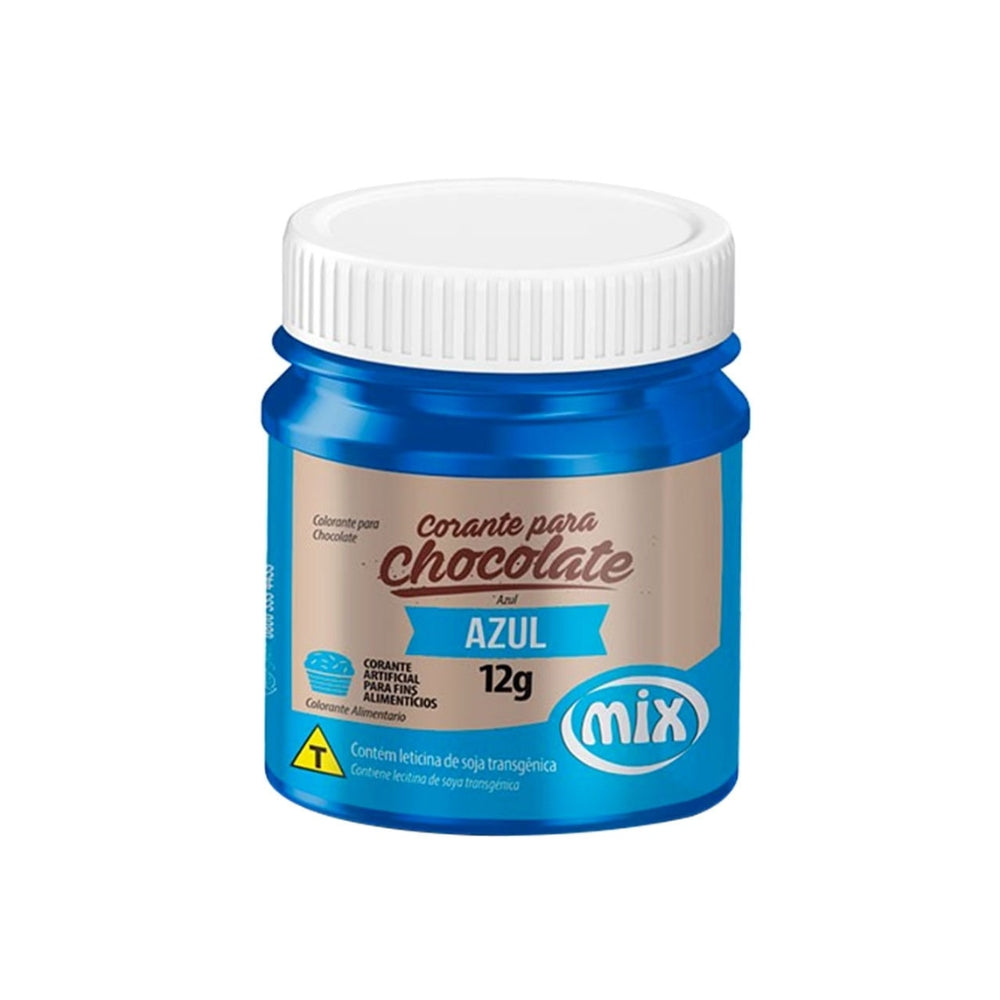 Corante Chocolate 12g Azul