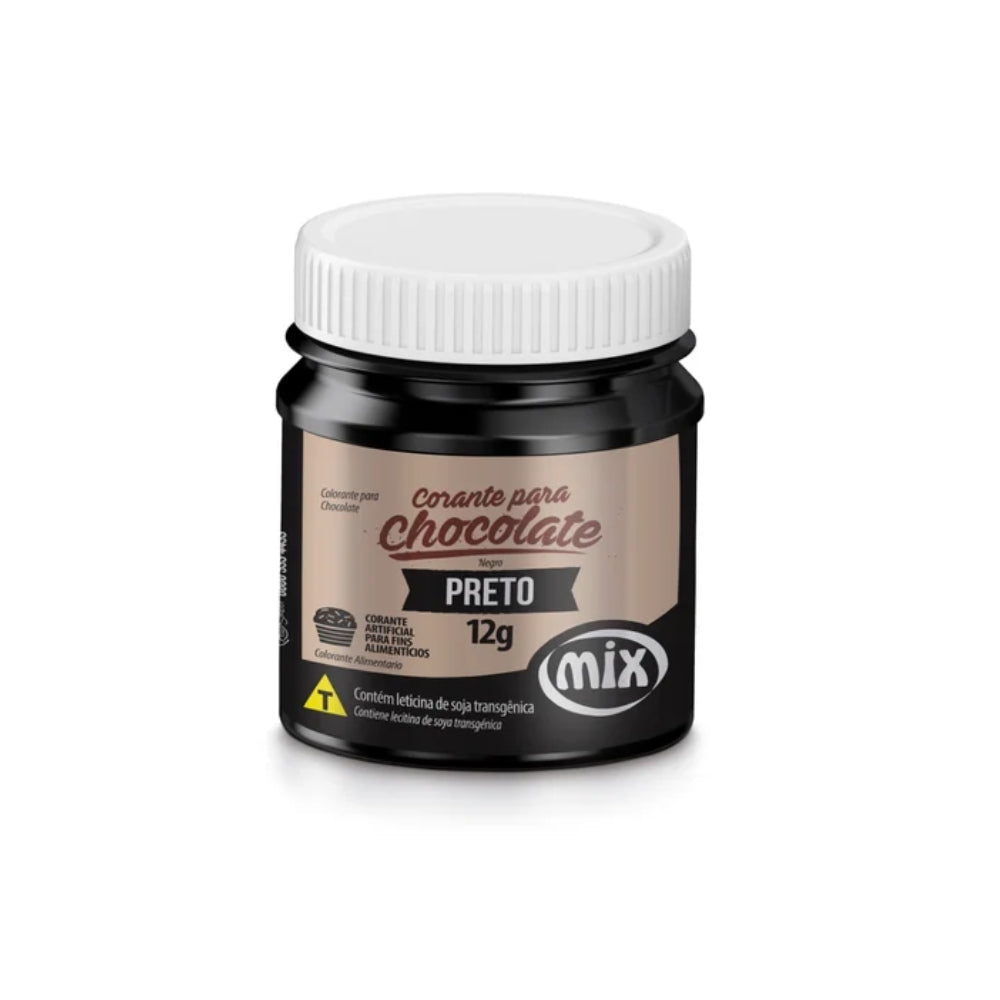 Corante Chocolate 12g Preto