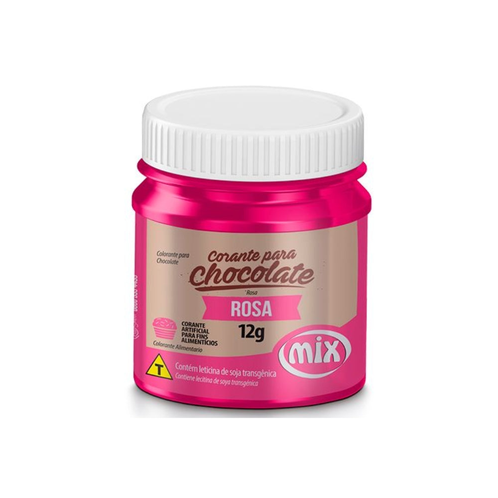Corante para Chocolate 12g Rosa
