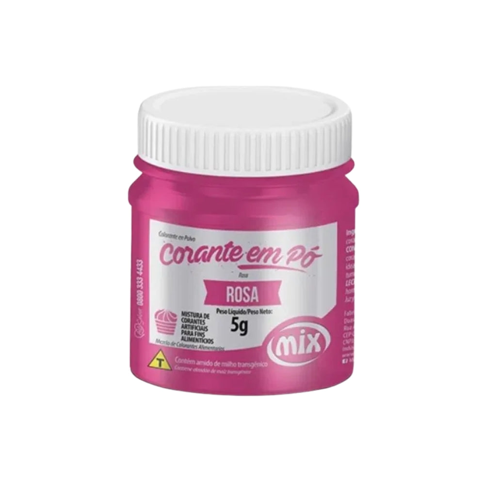 Corante em Pó 5g Rosa Cereja