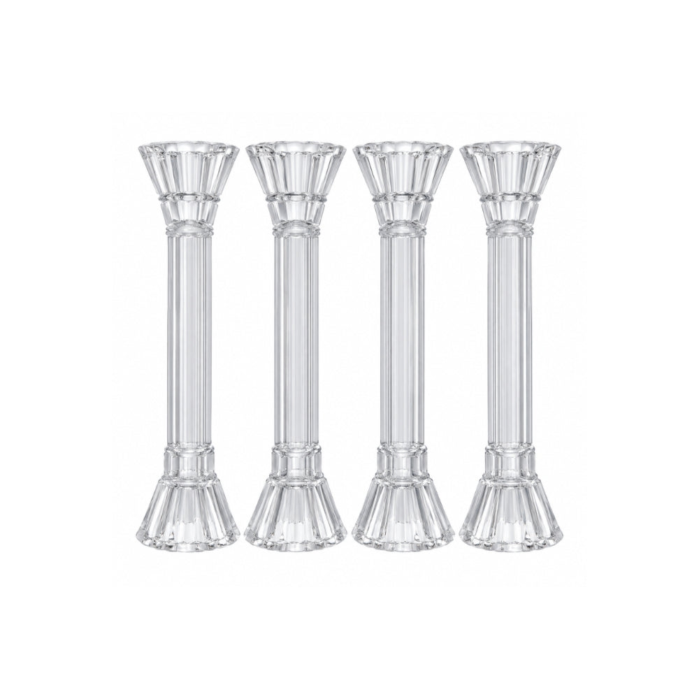 Colunas Transparentes 12,7cm C/4 de Plástico