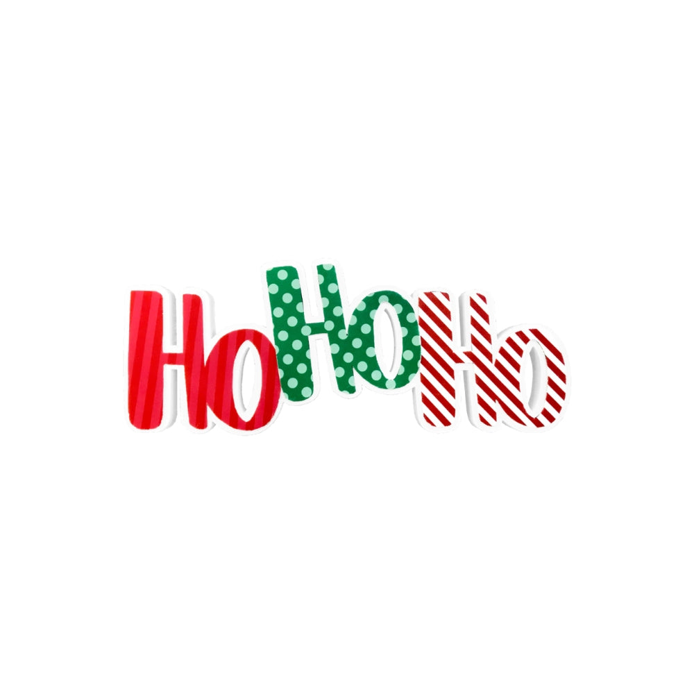 Enfeite de EVA Natal Hohoho 40,5x16cm