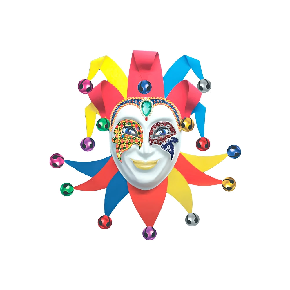 Painel de EVA Arlequim Carnaval 120x115cm