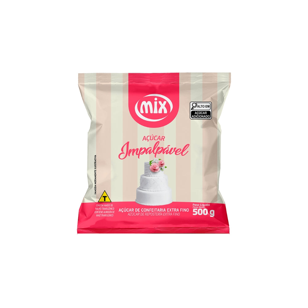 Açúcar Impalpável 500g Mix