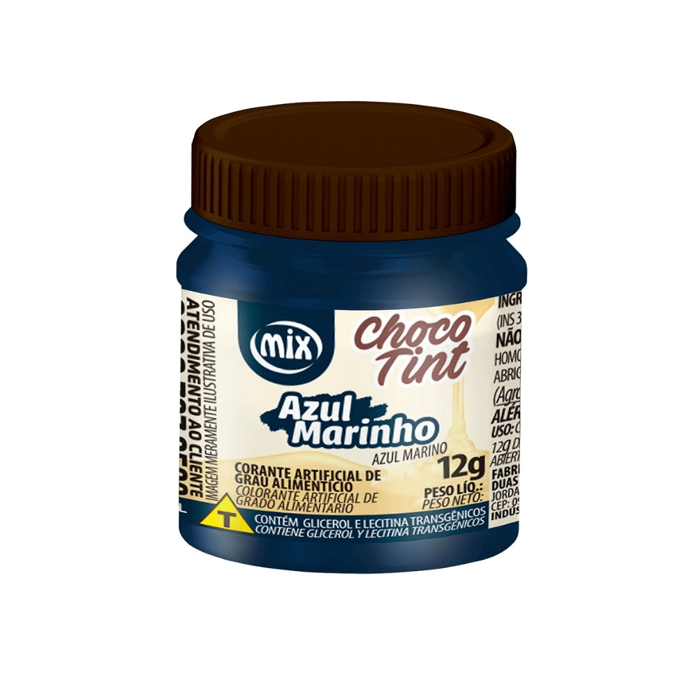 Corante Chocolate 12g Azul Marinho